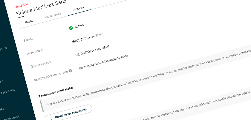 Gestión de accesos