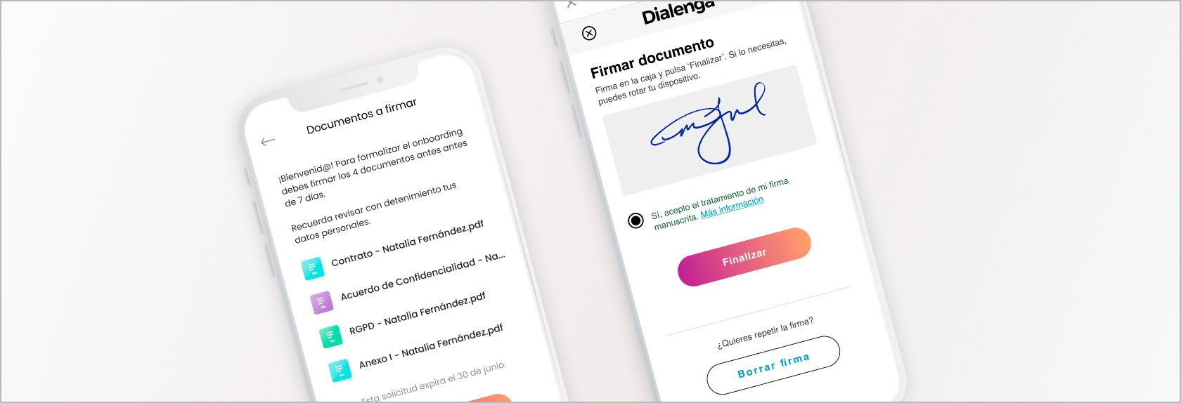 La firma electrónica permite gestiones completamente digitales