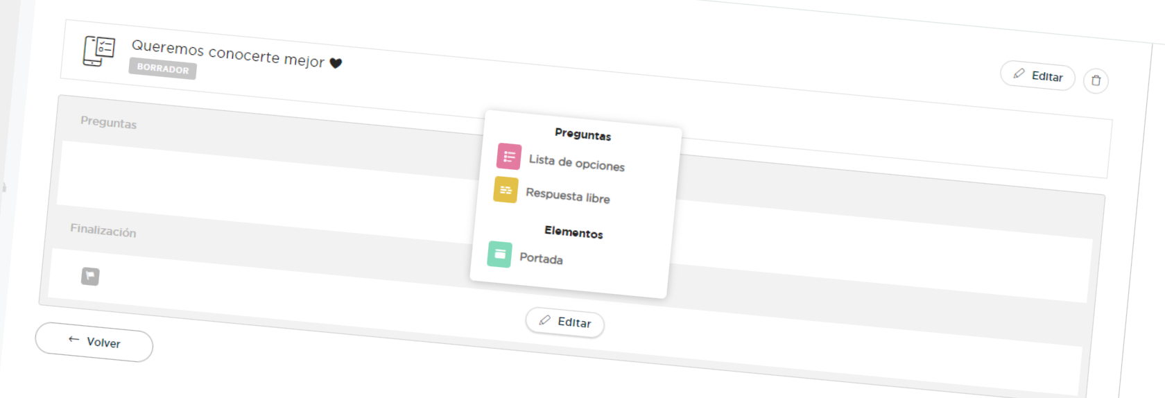 Elementos de encuesta
