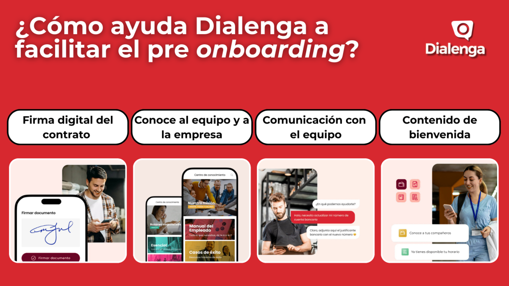 Facilitar pre onboarding a trabajador