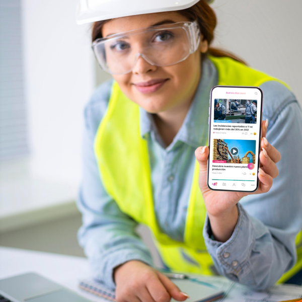 app de comunicación interna para fabricas
