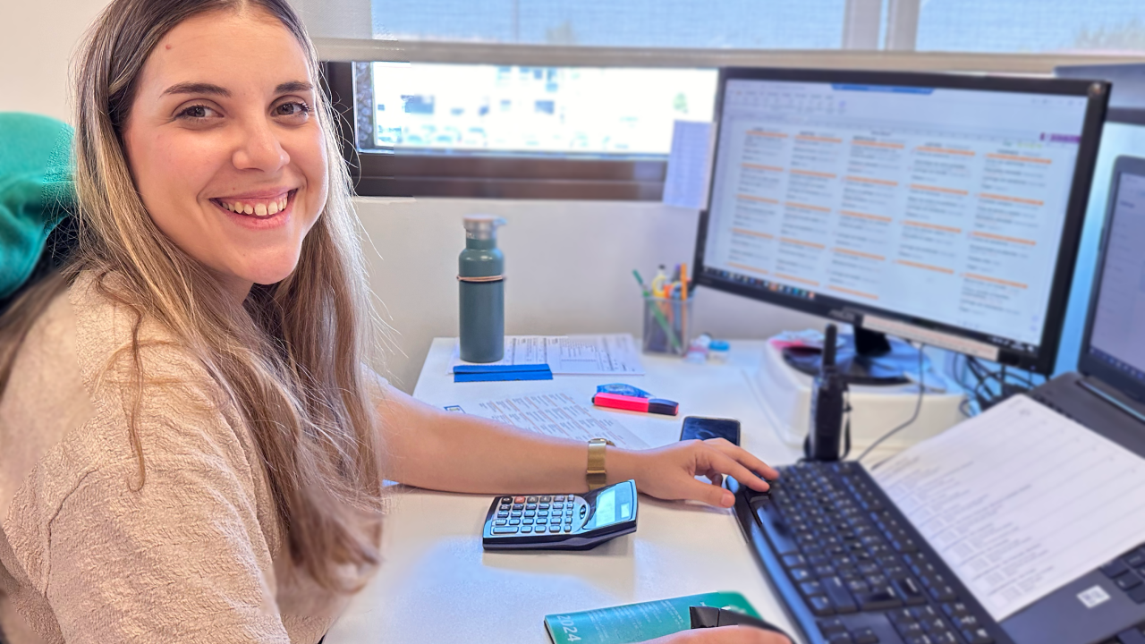 Paloma A., nutrición y compras de Alcoin