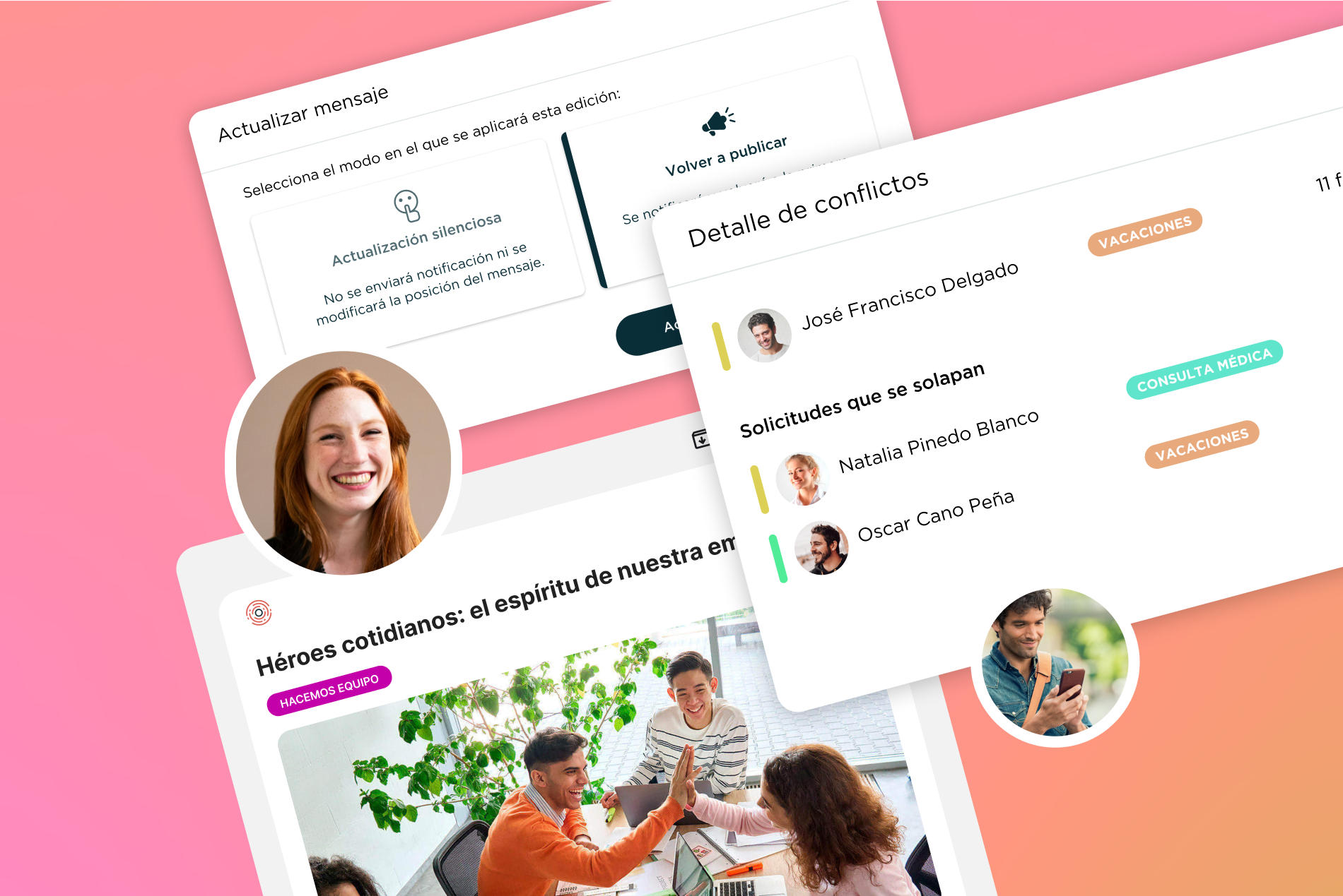 Novedades: Notificaciones vía email y republicar contenidos