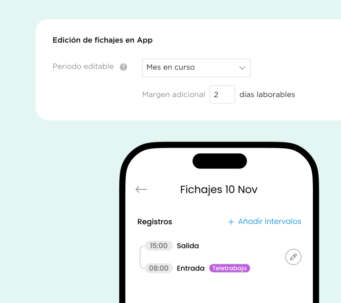 Registro de jornada - config 4