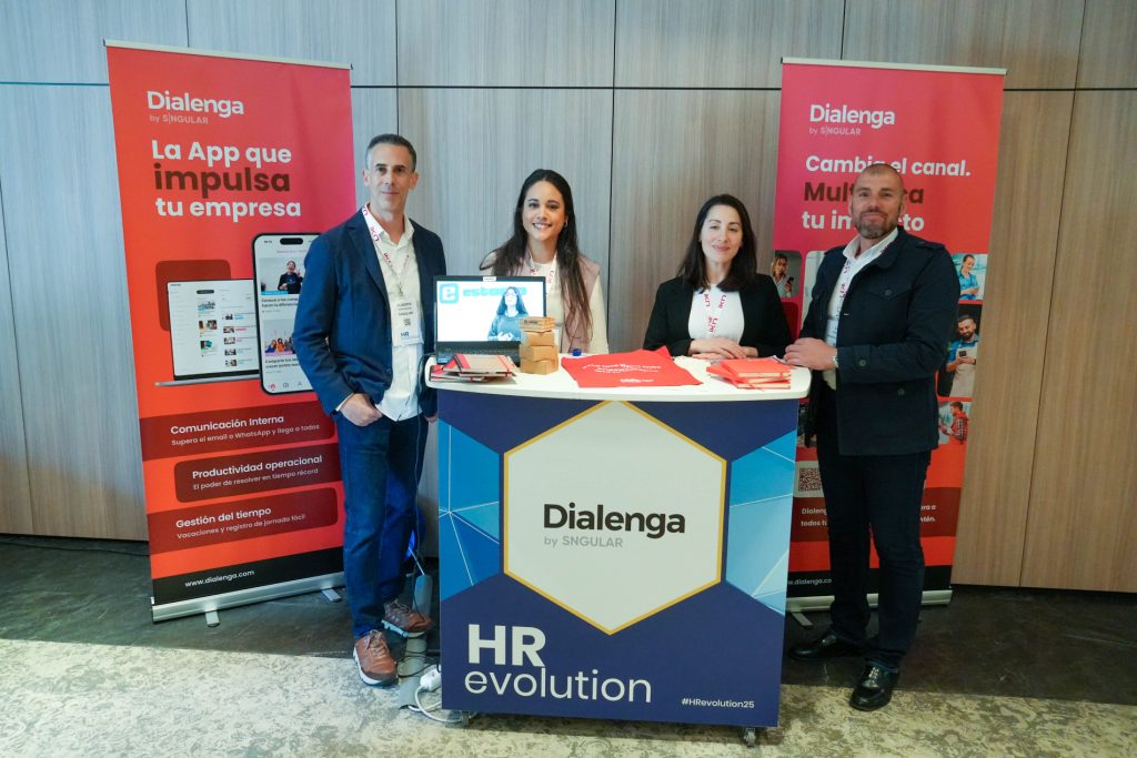 Estuvimos en el congreso HR Evolution el futuro del trabajo es humano, flexible y conectado con Dialenga