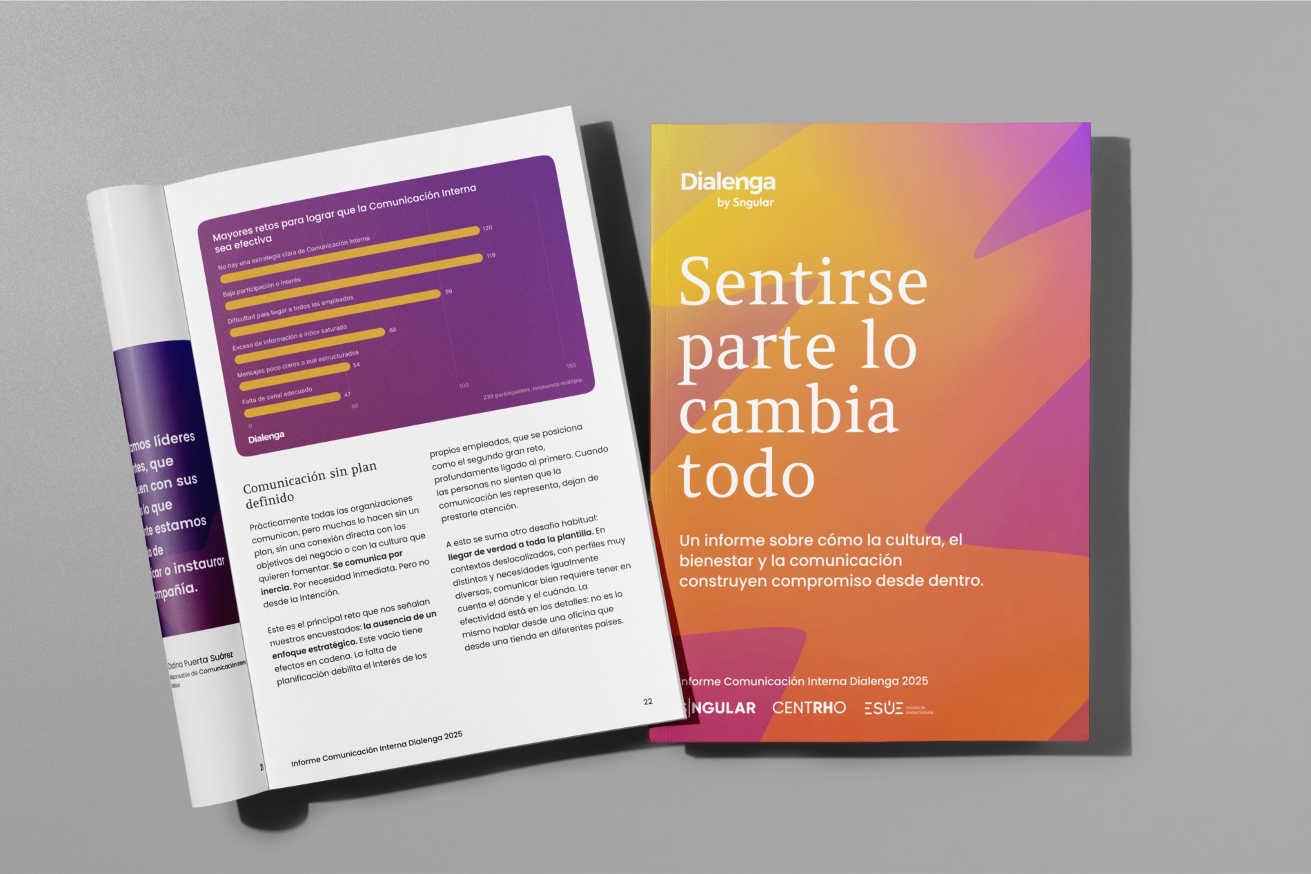 “Sentirse parte lo cambia todo”, el V Informe de Comunicación Interna de Dialenga