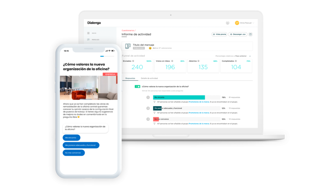 App de cuestionarios y encuestas para empleados