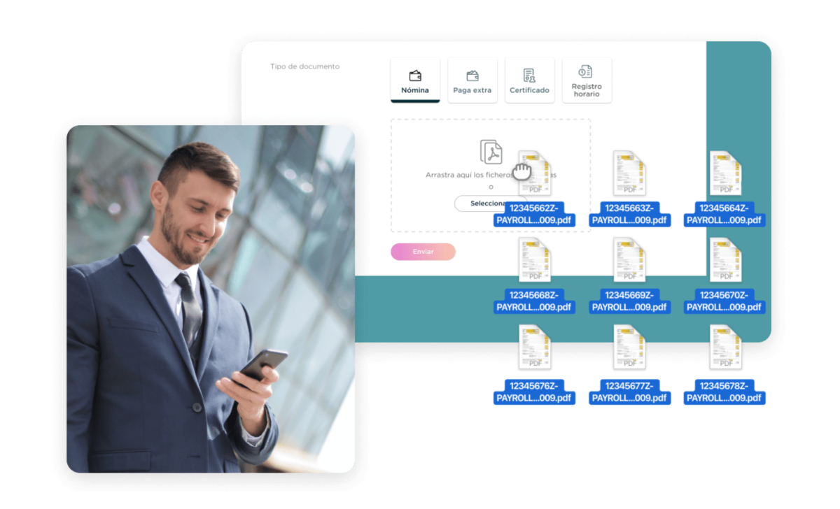 Software gestor documental para empleados